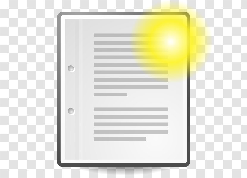 Wikimedia Commons Foundation Document Text File - Multimedia - Yellow Transparent PNG