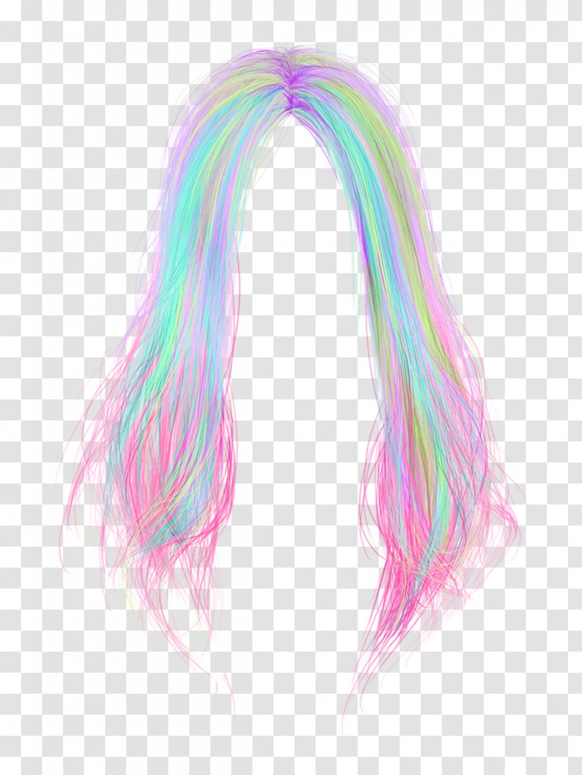 Hair Coloring Long Pink M RTV - Rtv Transparent PNG