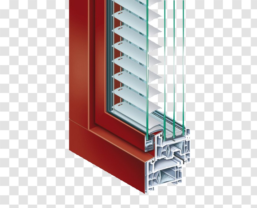 Window Blinds & Shades Shutter Door Kömmerling - Thermal Insulation Transparent PNG