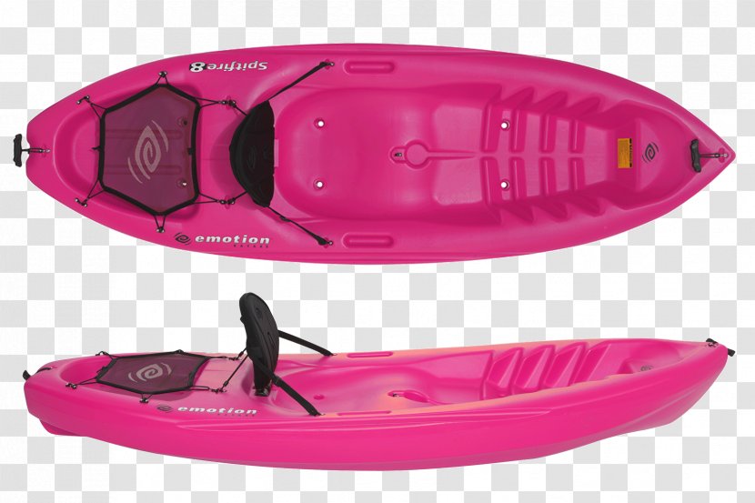 Emotion Kayaks Spitfire 8 Sea Kayak Mexico - Watercraft - Pink Transparent PNG