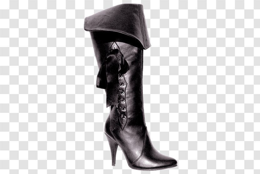 Knee-high Boot Shoe Size Costume - Pirate Boots Transparent PNG