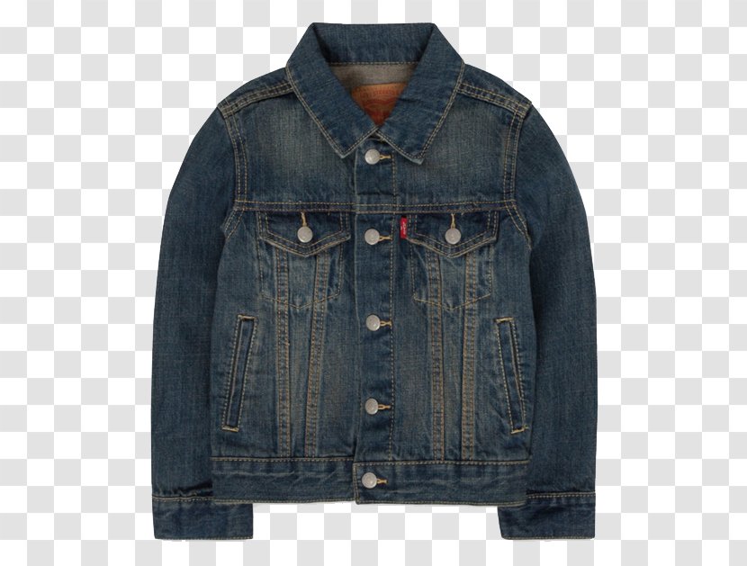 Denim Jean Jacket T-shirt Levi Strauss & Co. - Outerwear Transparent PNG