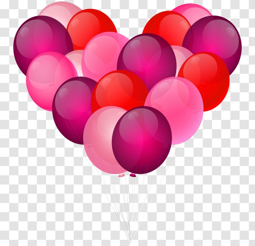 Balloon Desktop Wallpaper Clip Art Image - Resolution - Heart Transparent PNG