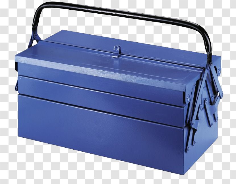 Metal Toolbox - Rectangle - Blue Transparent PNG