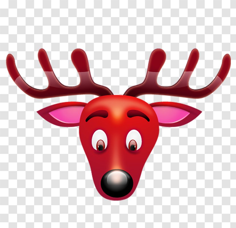 ICO Icon - Horn - Cartoon Deer Image Transparent PNG