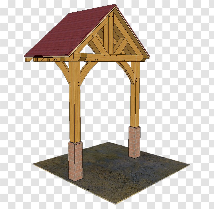Timber Roof Truss Framing Porch - Shed - House Transparent PNG