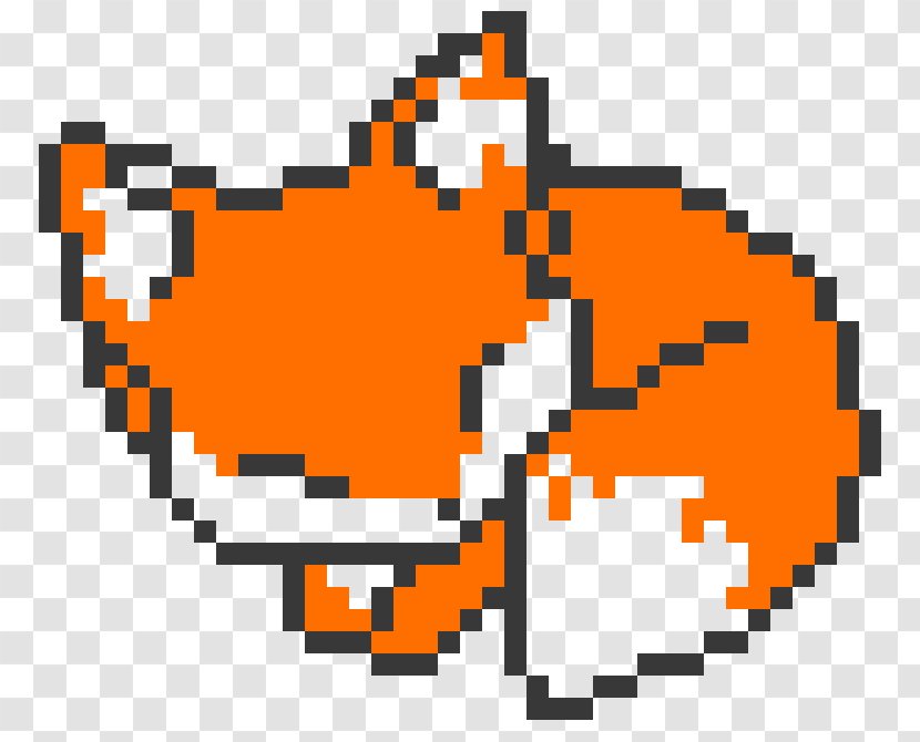 Pixel Art Fox Mulder Drawing Dana Scully - Flower - Animaux Transparent PNG