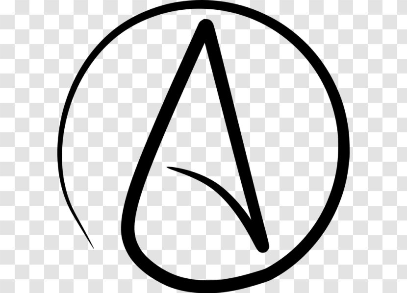 Atheism Atheist Alliance International Symbol God Belief - Monochrome Photography Transparent PNG