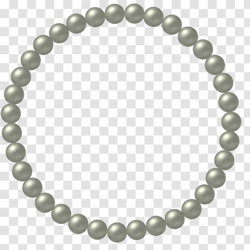 Pearl Jewellery Bracelet Necklace Gemstone - Bead - String Transparent PNG
