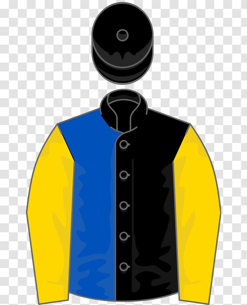 Epsom Oaks Sleeve Horse Racing Yellow - Green - Bowens International Transparent PNG