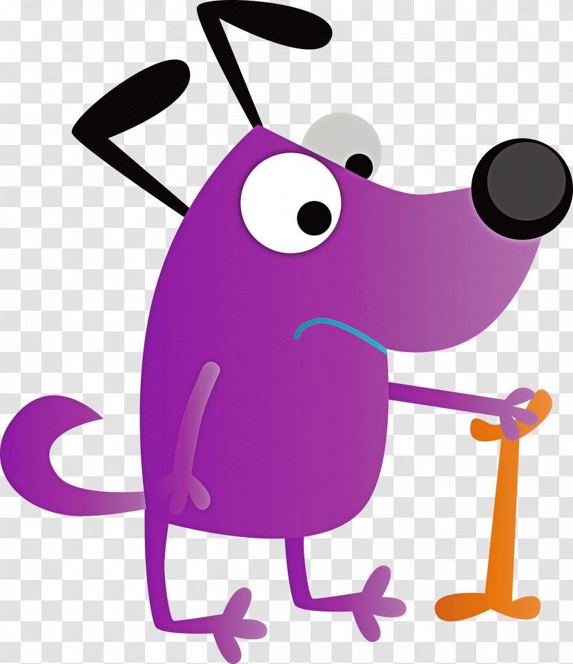 Violet Purple Cartoon Magenta Transparent PNG