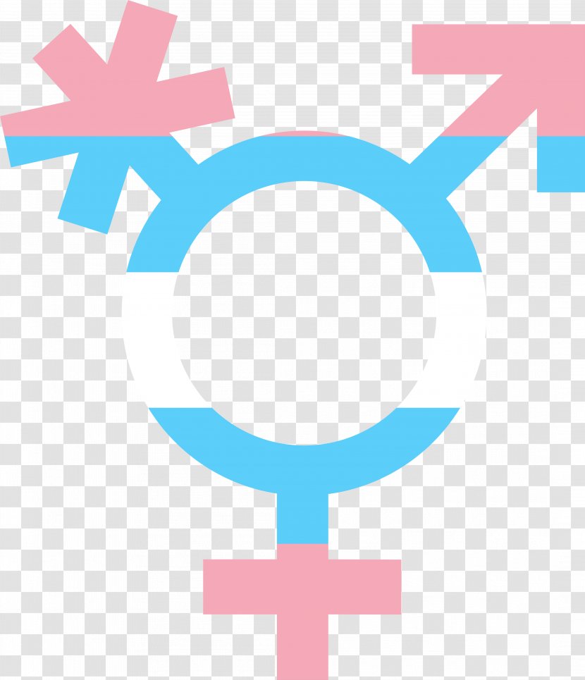 Transgender Gender Symbol LGBT Female - Pride Transparent PNG