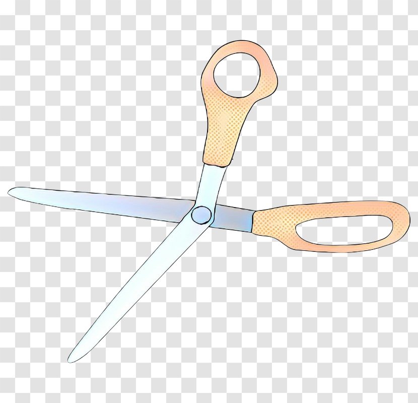 Scissors Cartoon - Cutting Tool - Office Instrument Transparent PNG