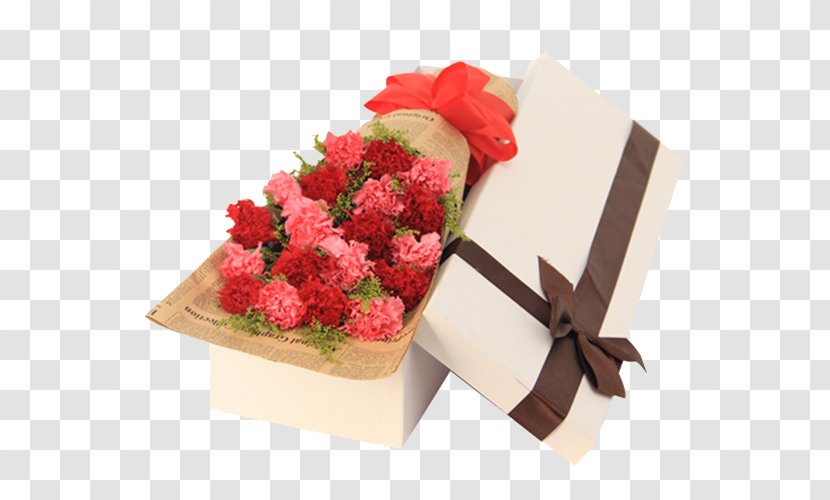 Laobian District Liaozhong Faku County Taobao Discounts And Allowances - Floristry - Premium Customized Carnation Bouquet Gift Box Transparent PNG