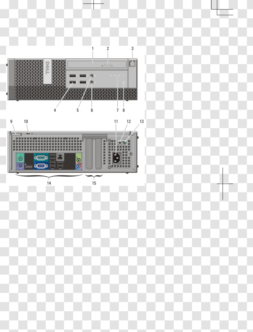 Dell OptiPlex 9020 Intel Small Form Factor Desktop Computers - Optiplex Transparent PNG