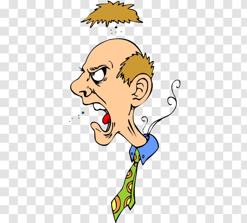 Anger Cartoon Person Clip Art - Nose - Angry Transparent PNG