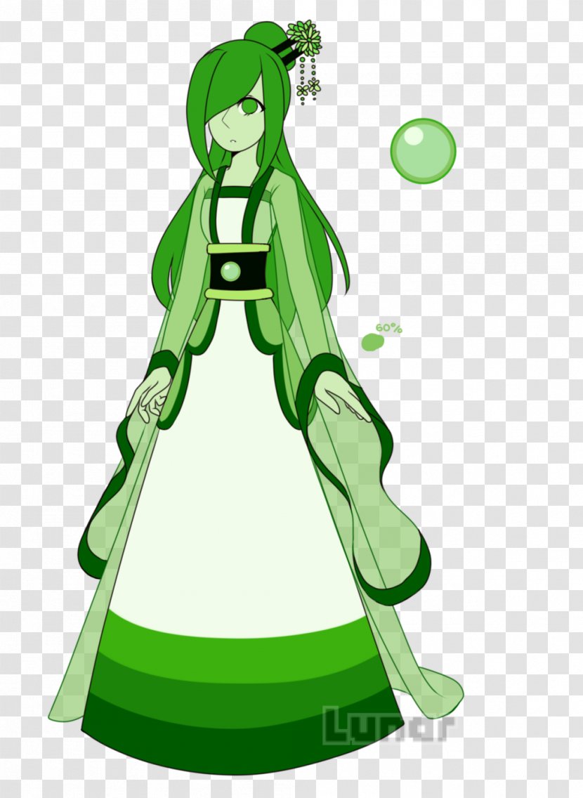 Green Leaf Character Clip Art - Gem Transparent PNG