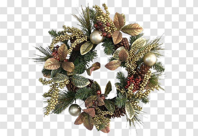 GIF User Email Christmas Day - Creative Wreath Transparent PNG