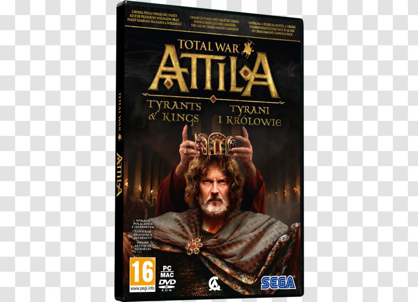 Total War: Attila Rome II Medieval II: War Video Game PC - Watch Dogs Transparent PNG