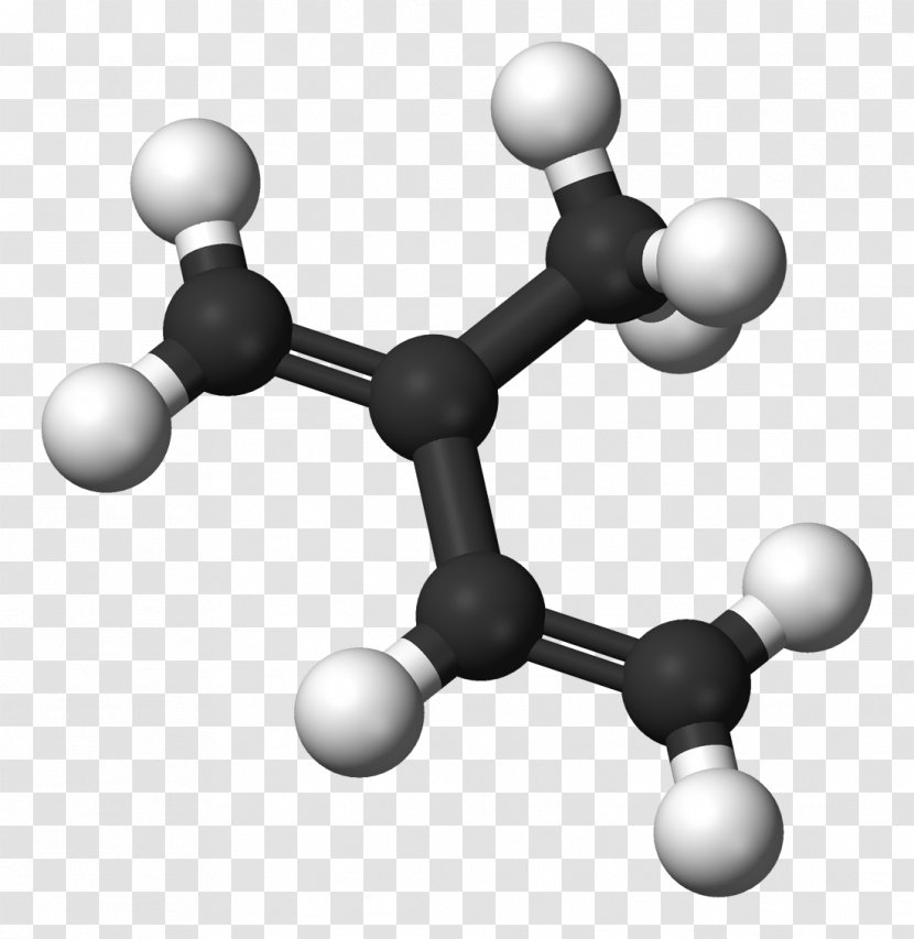 1,3-Butadiene Isoprene Molecule Synthetic Rubber Organic Compound - Chemical - Colorless Transparent PNG