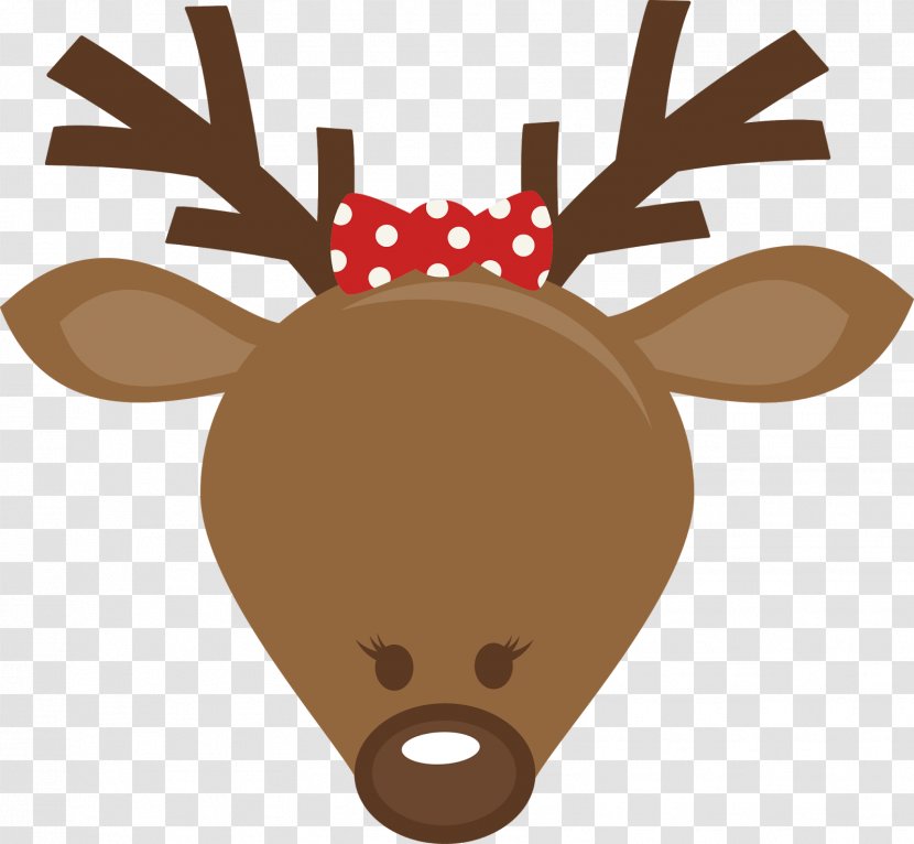 Rudolph Reindeer Clip Art - Santa Claus Transparent PNG