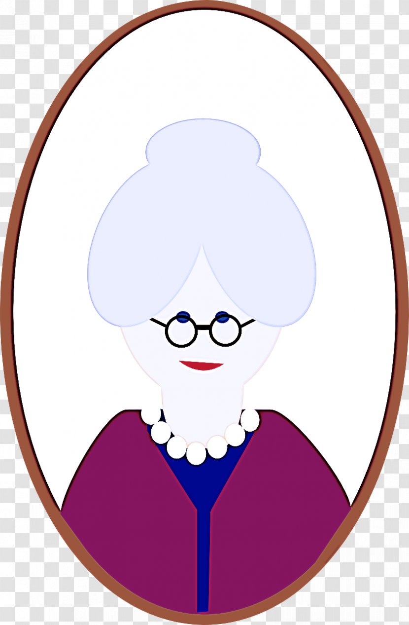 Face Hair Cartoon Cheek Nose - Pleased Smile Transparent PNG