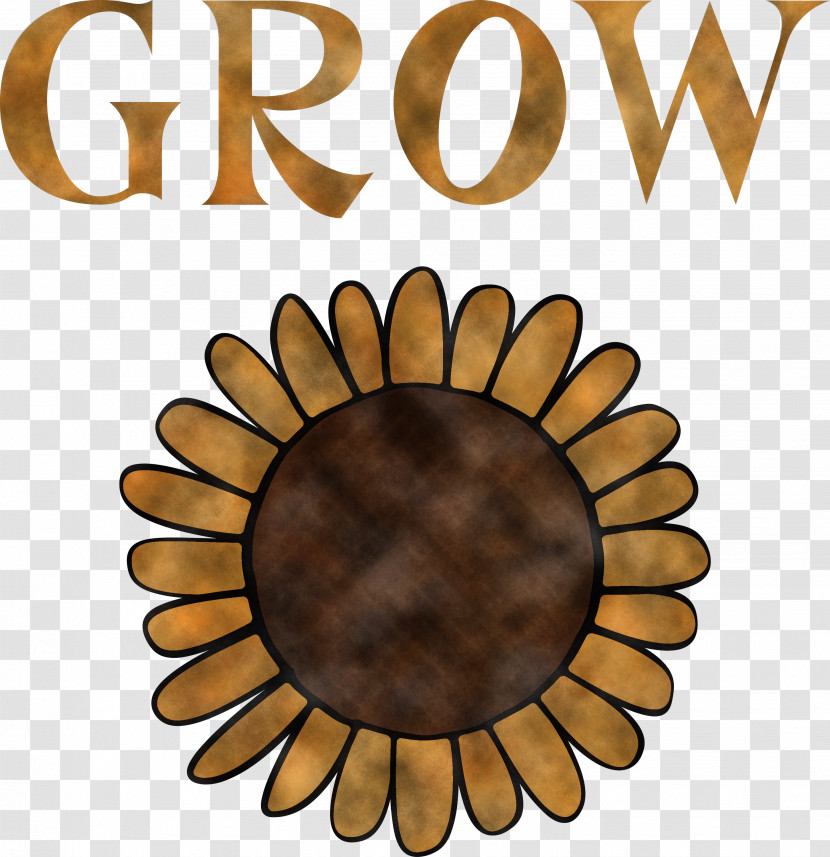 GROW Flower Transparent PNG