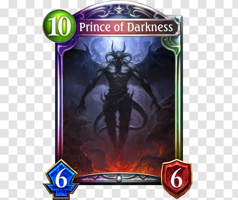 Shadowverse: Wonderland Dreams Video Game YouTube Bahamut Playing Card - Prince Of Darkness Transparent PNG