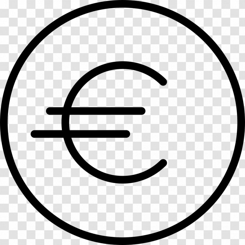 Euro Sign Currency Coins - Rim Transparent PNG
