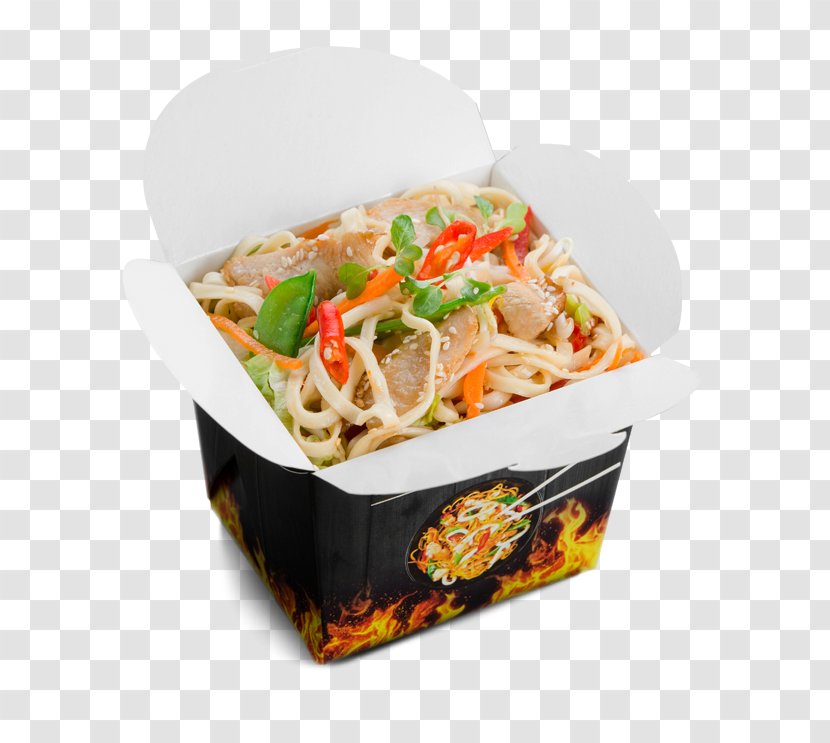 Chinese Noodles Thai Cuisine Lomi Asian - Vegetarian Food - Nuggets Transparent PNG