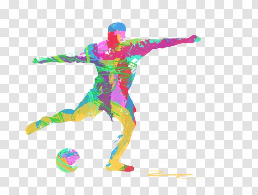 Football Geometric Shape - Frame - Colorful Vector Transparent PNG