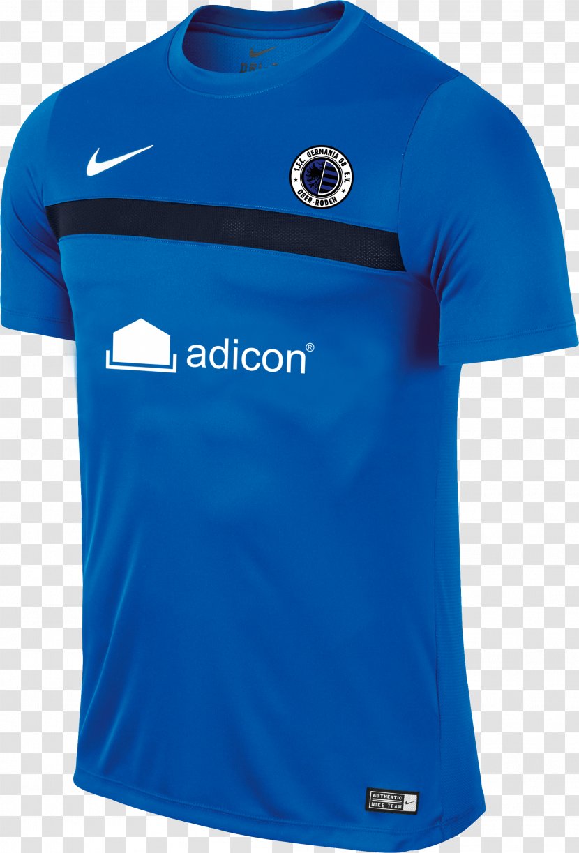 T-shirt Nike Academy Dry Fit Sportswear - Electric Blue Transparent PNG