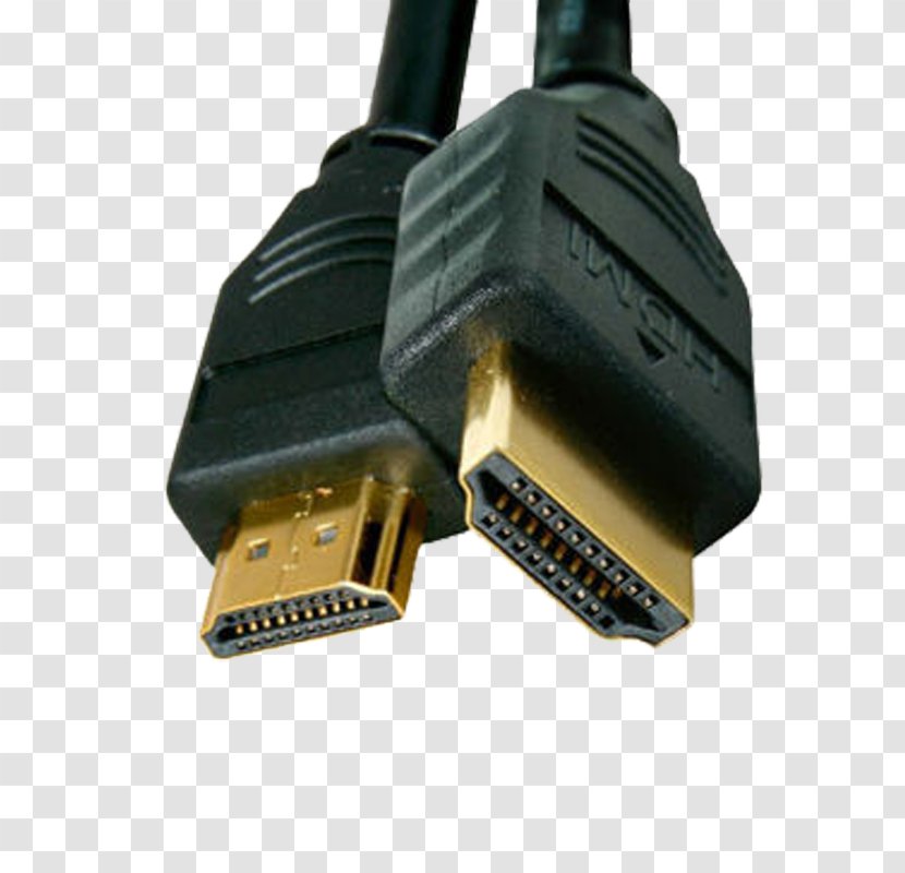 HDMI High-definition Television Plasma Display Electrical Cable - Electronics Accessory - Vga Connector Transparent PNG