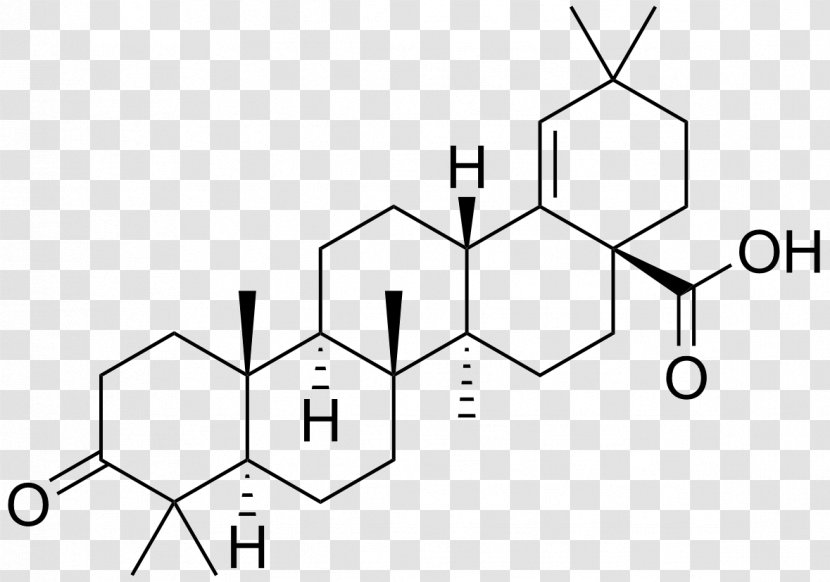 Oleanolic Acid Ursolic Triterpenoid Saponin Triterpene - Aglycone Transparent PNG