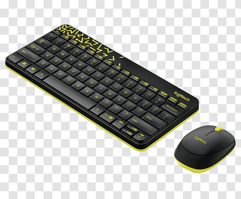 Computer Mouse Keyboard Laptop Wireless Logitech - Combo Transparent PNG