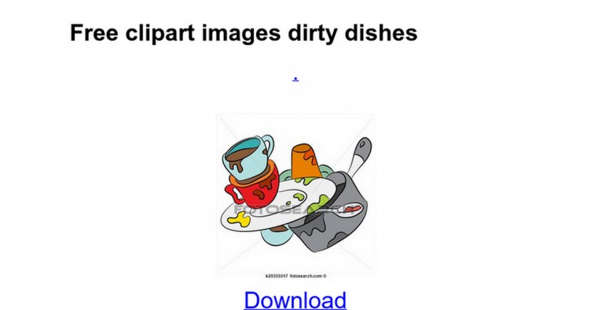 Tableware Clip Art - Sink - Dirty Dishes Cliparts Transparent PNG
