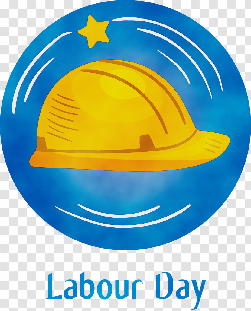 Hard Hat Yellow Hat Line Fashion Transparent PNG