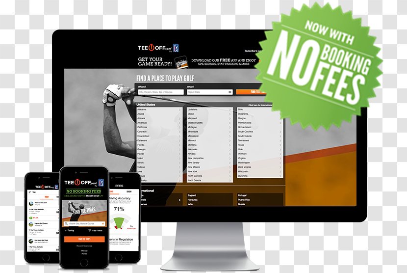 PGA TOUR Golf Tees Brand - Software Transparent PNG