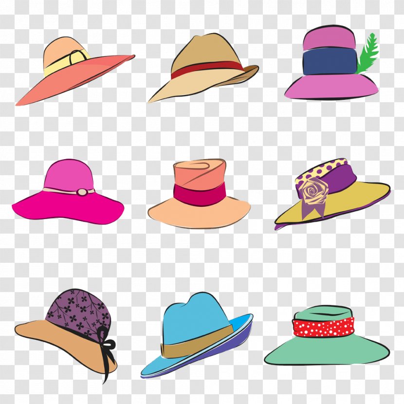 The Kentucky Derby Bowler Hat Royalty-free Clip Art - Brand - Color Cartoon Pictures Transparent PNG