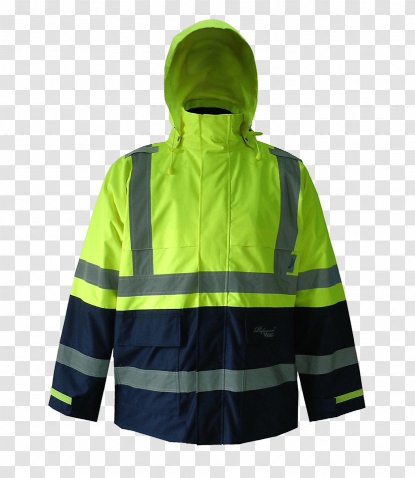 Raincoat Hoodie High-visibility Clothing Unisex - Sizes - Jacket Transparent PNG