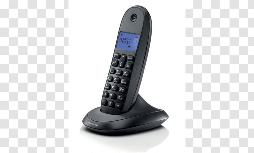 Home & Business Phones Cordless Telephone Motorola Mobile - Multimedia - Panasonic Kxtgf34 Transparent PNG