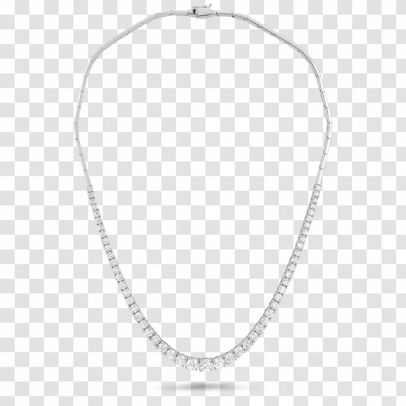 Necklace Jewellery Diamond Charms & Pendants Chain Transparent PNG