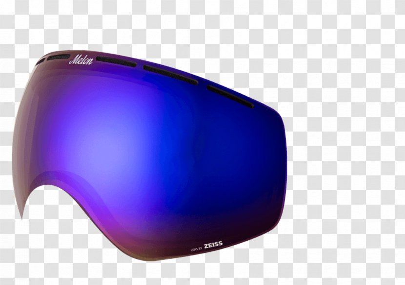 Goggles Sunglasses Lens - Purple Transparent PNG