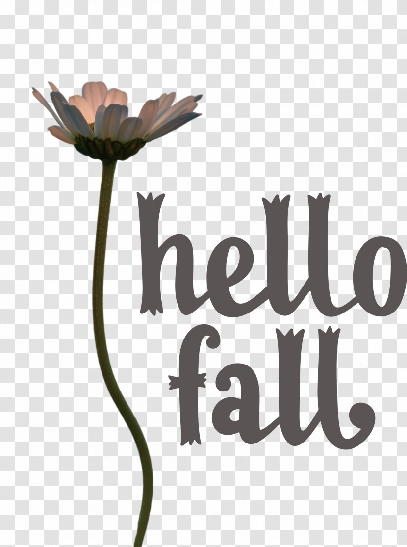 Hello Fall Fall Autumn Transparent PNG