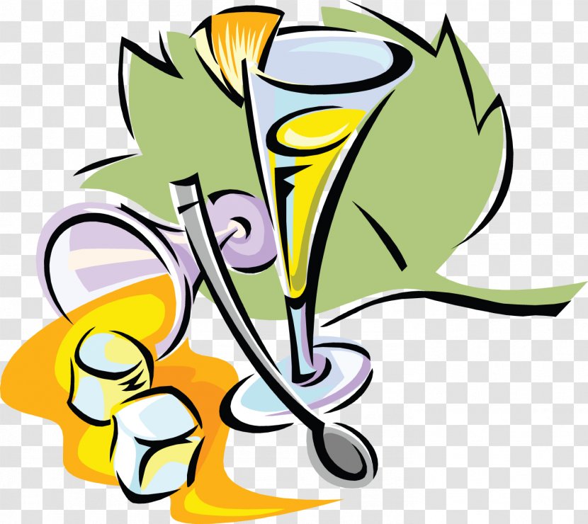 Wine Glass Cartoon Clip Art - Organism Transparent PNG
