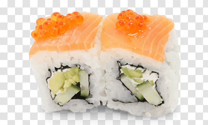 California Roll Sashimi FAST SUSHI Smoked Salmon - Dish - Sushi Transparent PNG