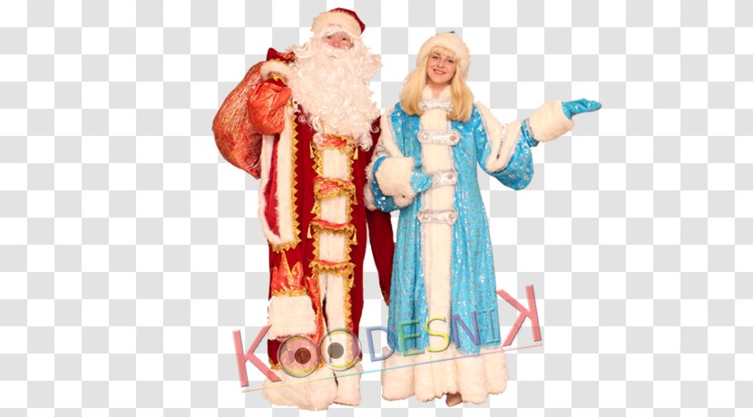 Christmas Ornament Character Costume Fiction Finger - Fictional - Ded Moroz Transparent PNG