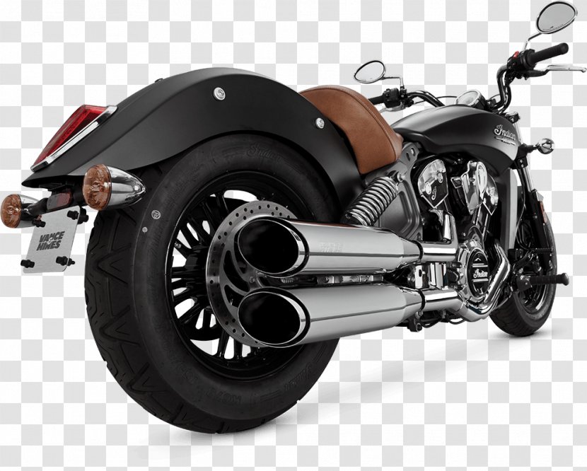 Exhaust System Car Indian Scout Motorcycle Amazon.com - Harleydavidson Transparent PNG