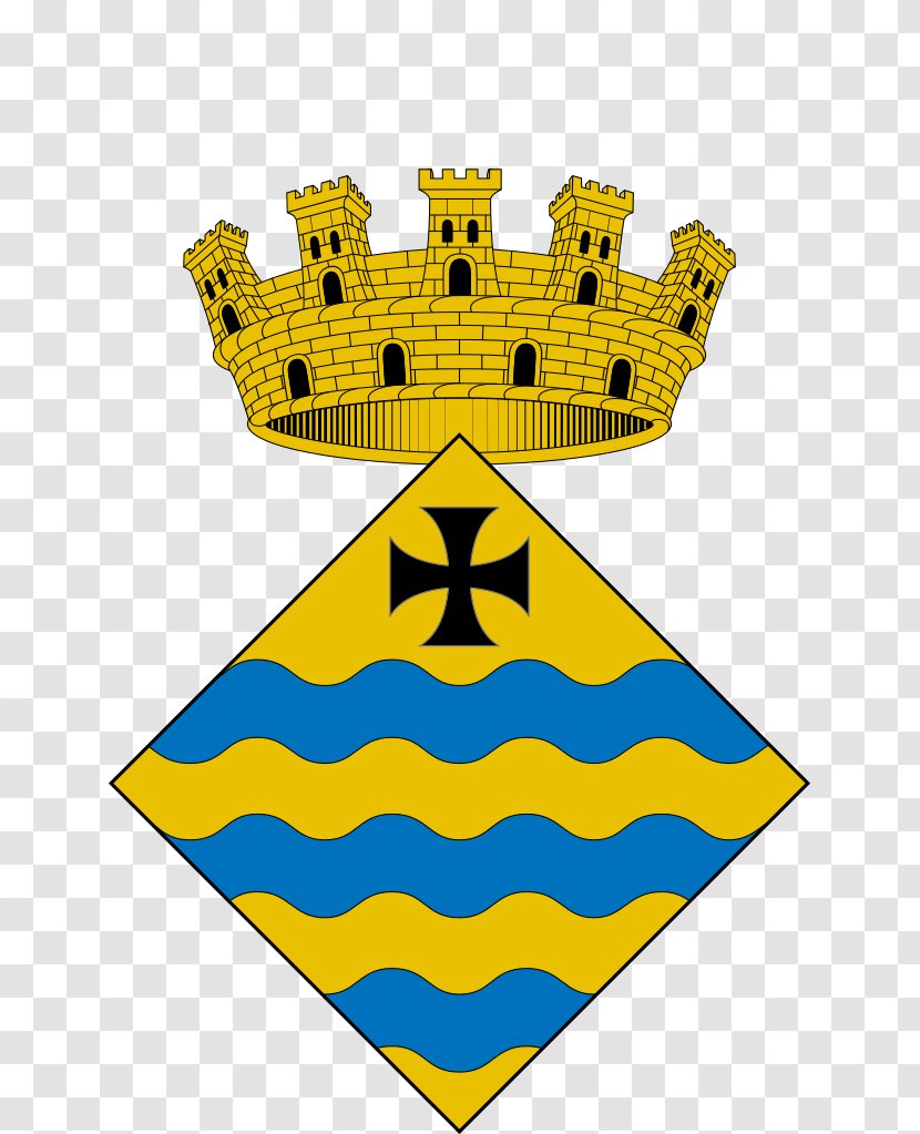 Olesa De Montserrat Guissona Mollet Del Vallès Coat Of Arms Province Tarragona - Blazon - Gold Transparent PNG