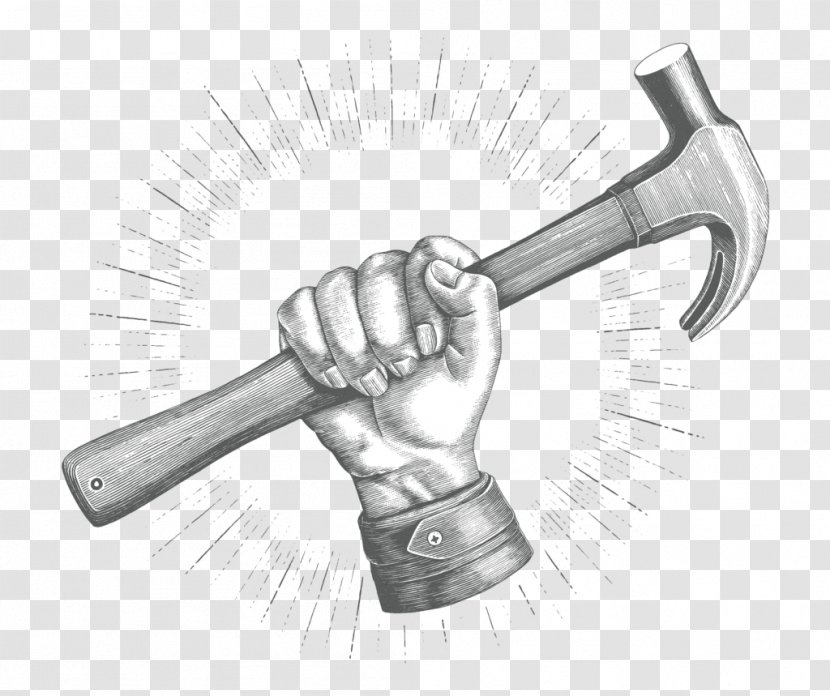 Hammer Cartoon - Stock Photography - Geologists Axe Transparent PNG